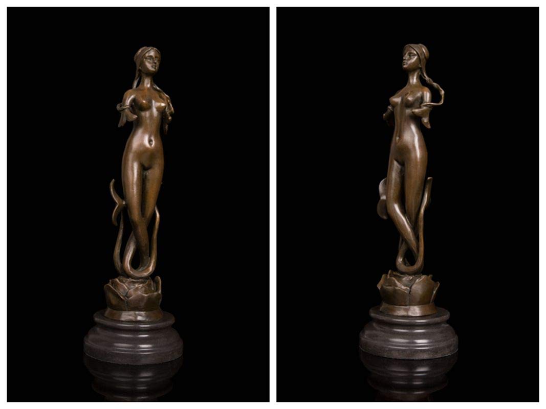 Amazon.co.jp: ブロンズ像 仙女 Pierre Rocheオルセー博物館インテリア